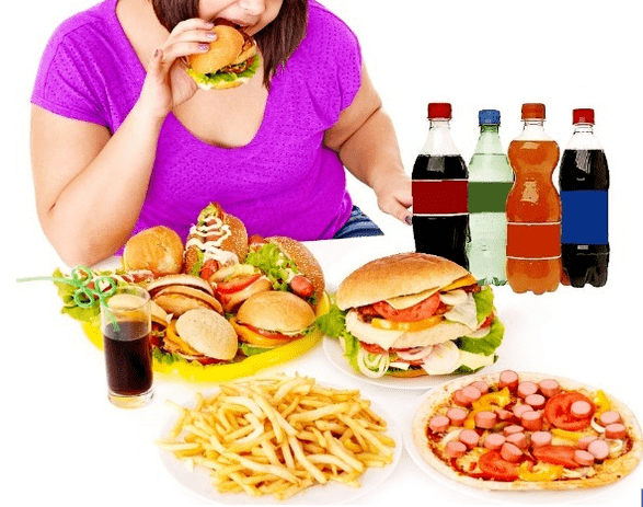 Prohibited products with a protein diet