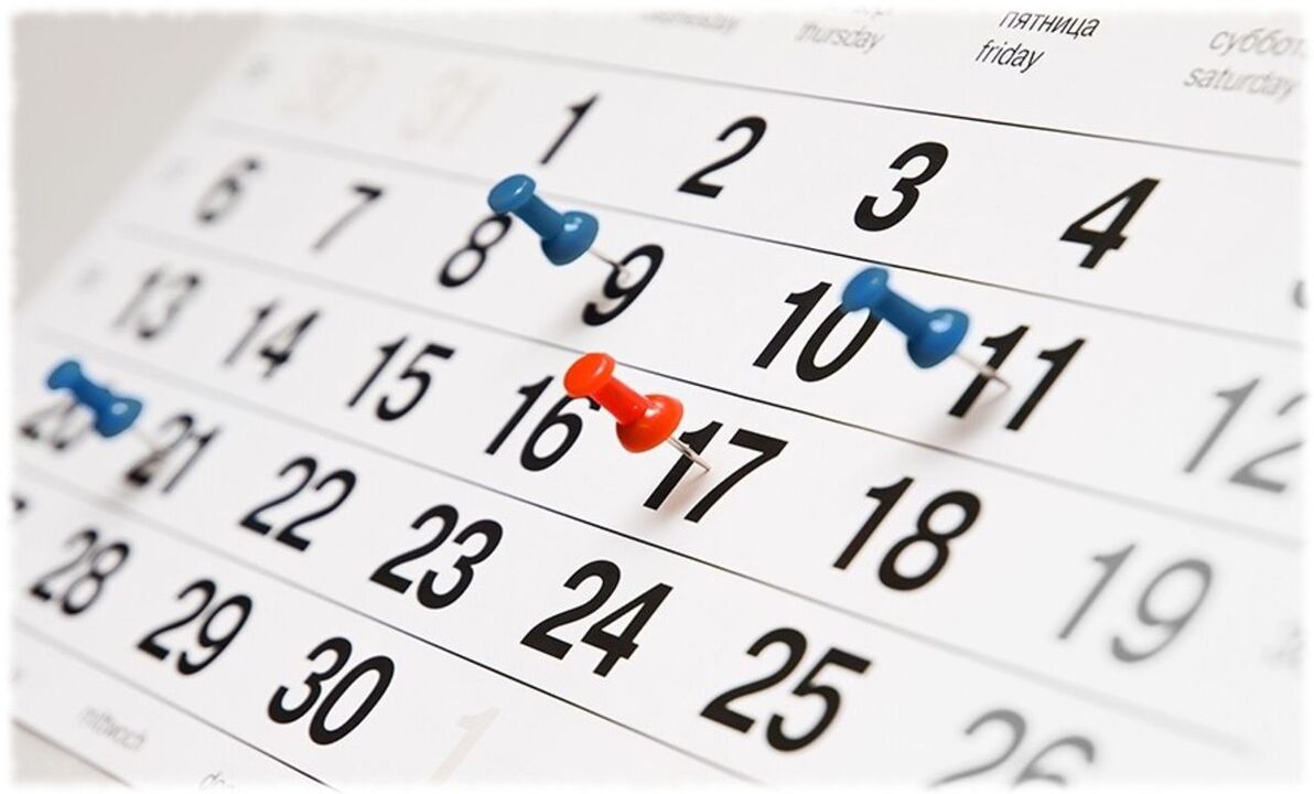 favorite of the diet calendar